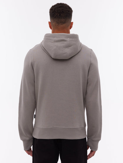 Trassi Tonal Logo Hoodie - Grey