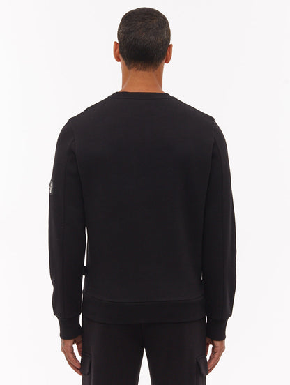 Rissio Utility Crew Neck - Black