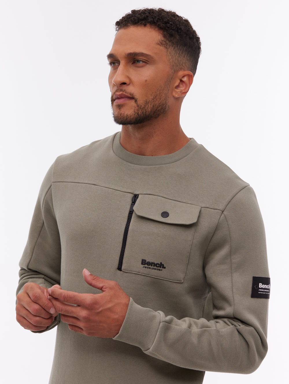 Rissio Utility Crew Neck - Green