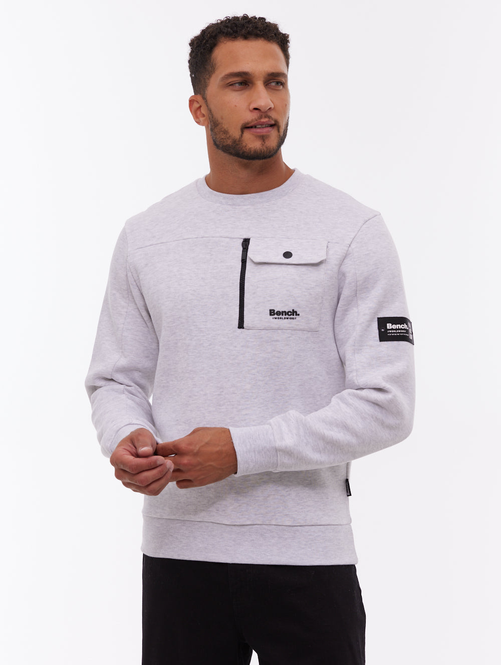 Rissio Utility Crew Neck - Grey