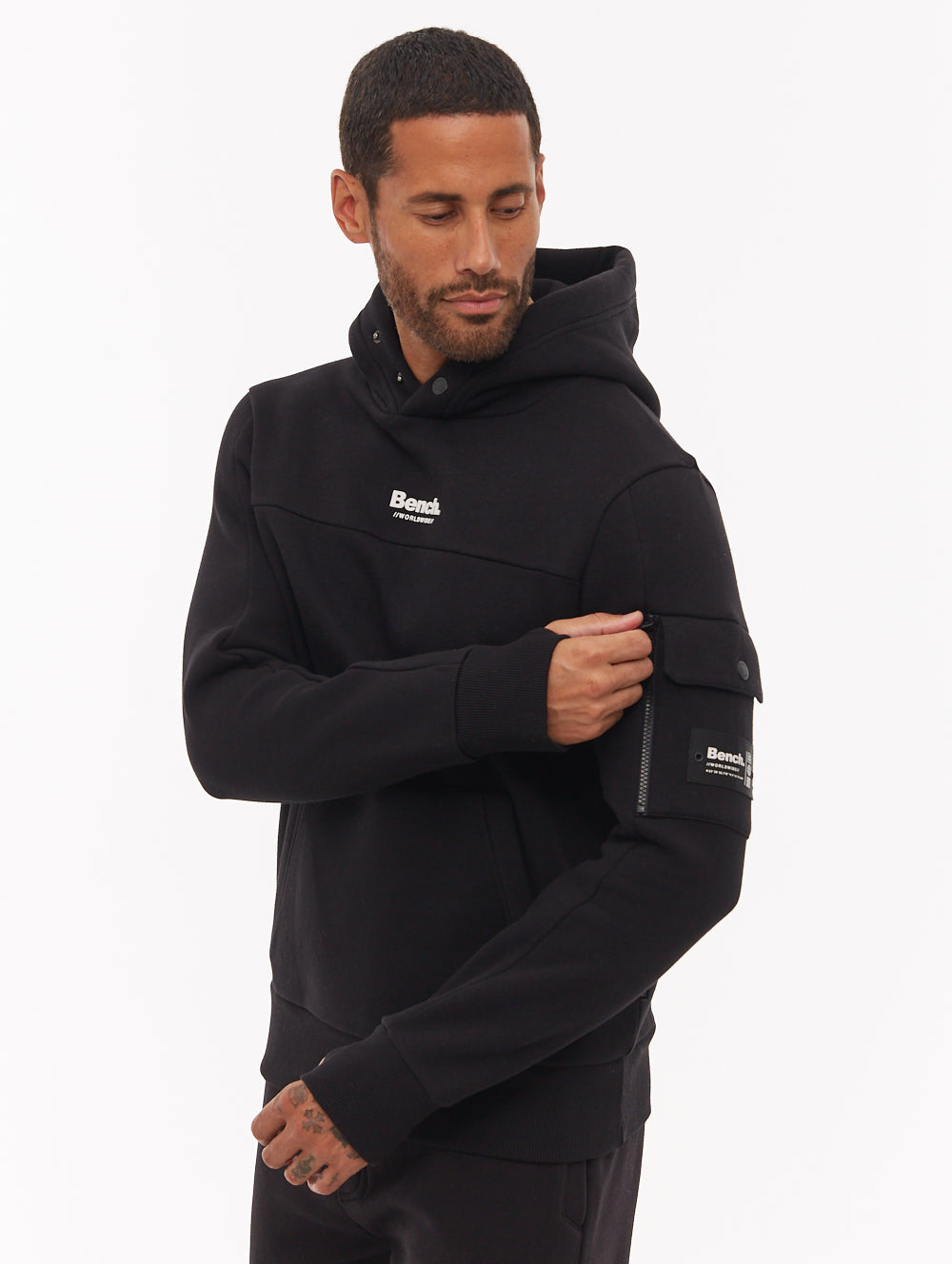 Dimora Utility Hoodie - Black