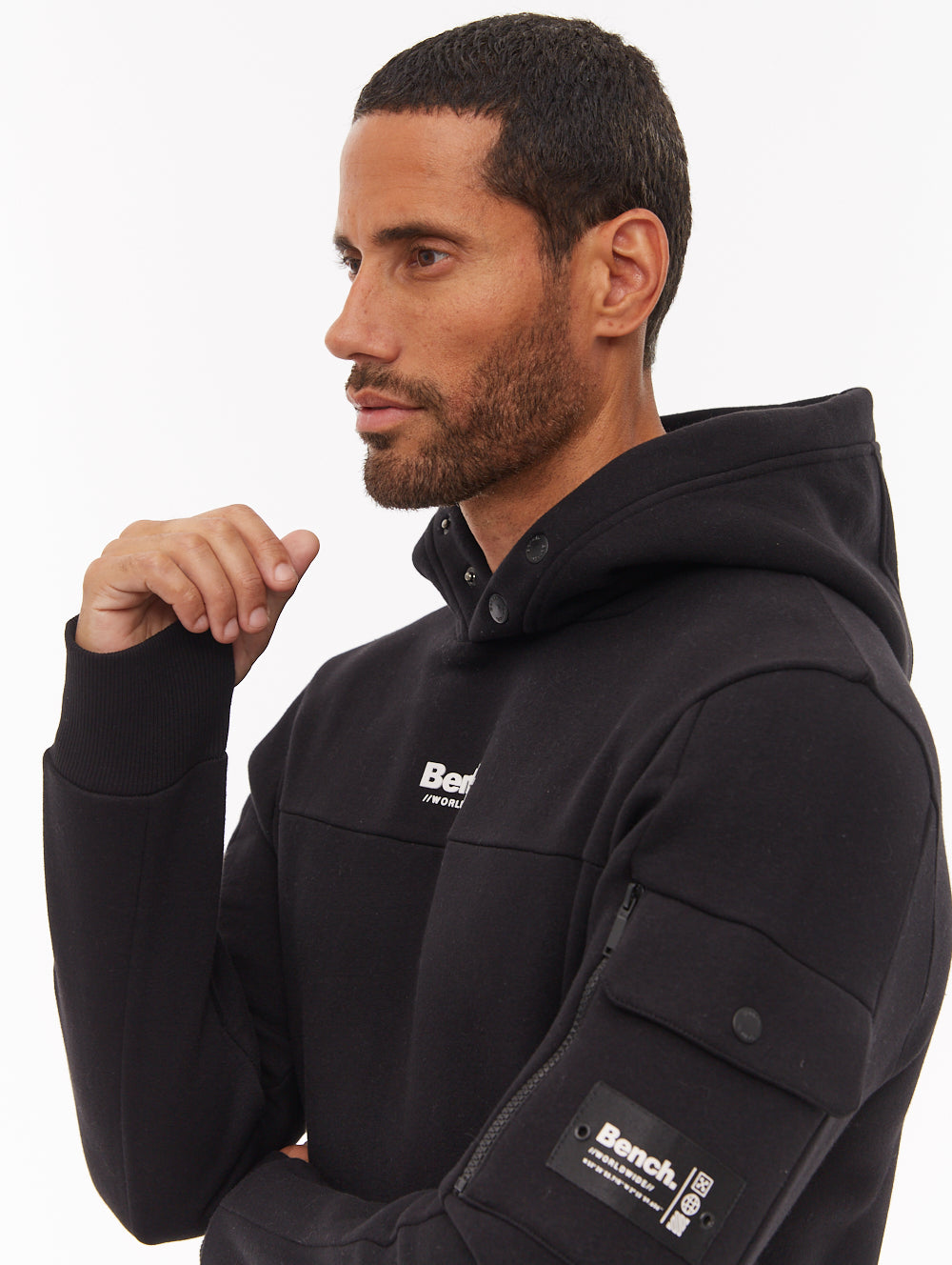 Dimora Utility Hoodie - Black