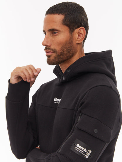 Dimora Utility Hoodie - Black